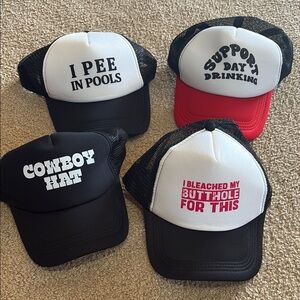 Humorous Trucker Hats Set